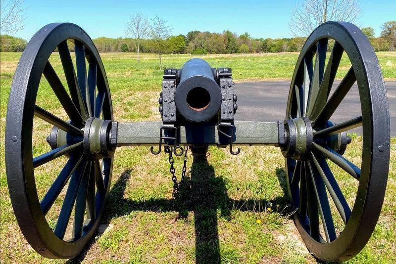 Confederate 3-inch Rifle near the marker image. Click for full size.