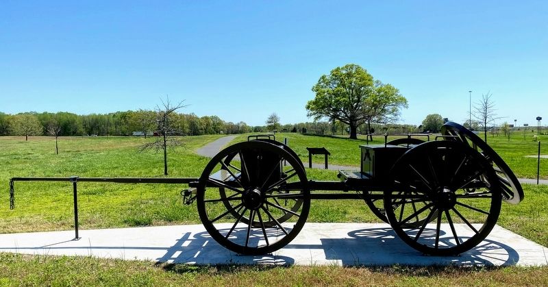 Manning the Guns Marker image. Click for full size.