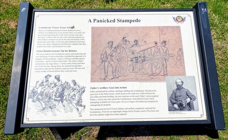 A Panicked Stampede Marker image. Click for full size.