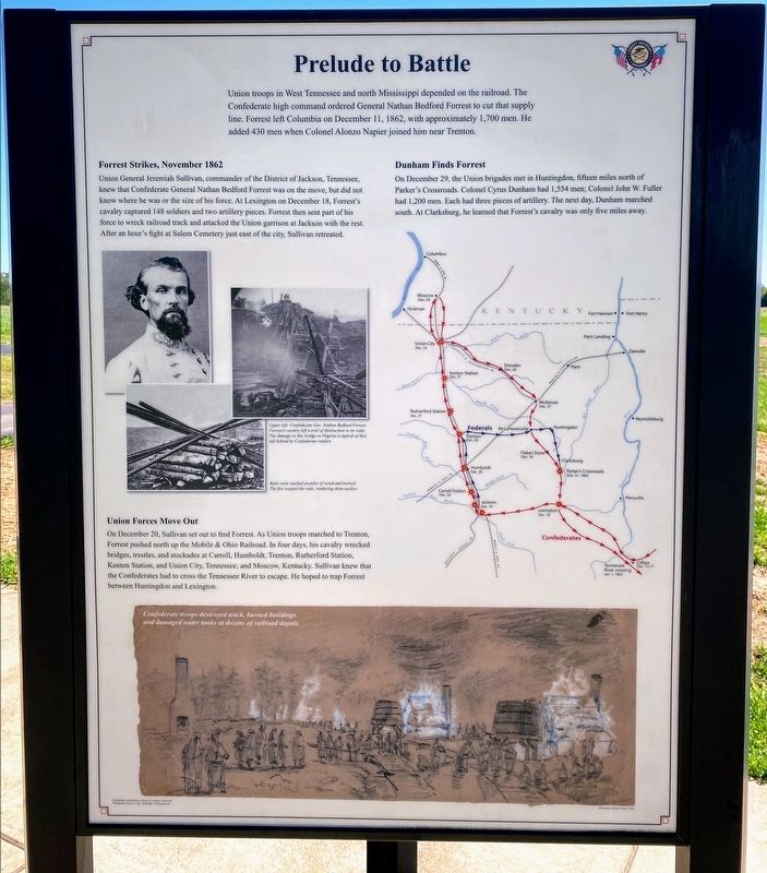 Prelude to Battle Marker image. Click for full size.