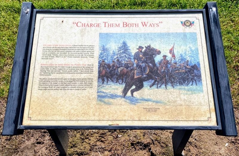 "Charge Them Both Ways" Marker image. Click for full size.