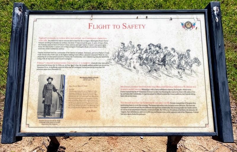 Flight to Safety Marker image. Click for full size.