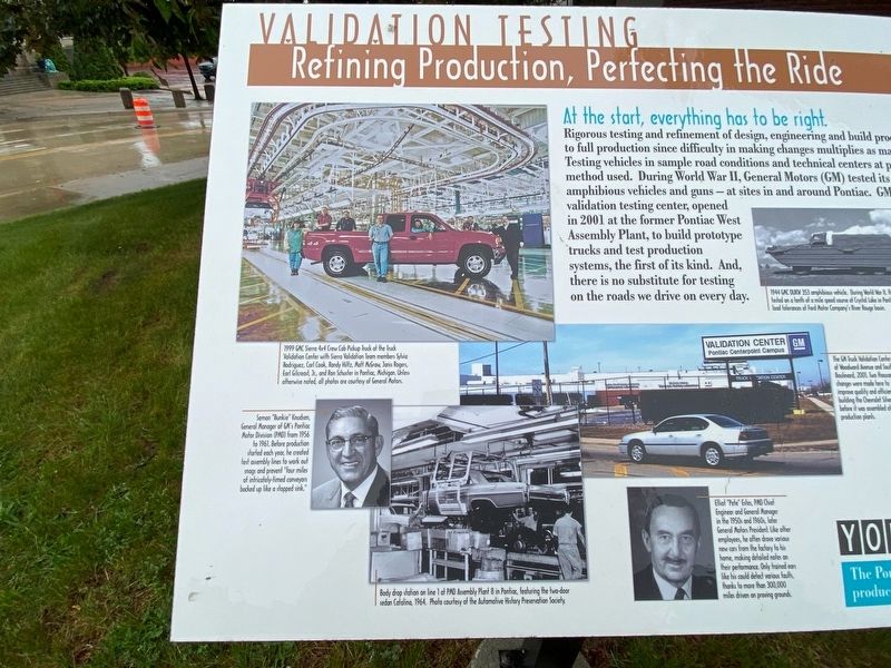 Validation Testing Marker image. Click for full size.