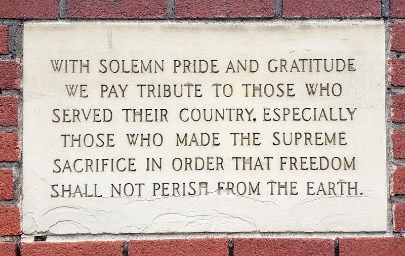 Veterans Marker image. Click for full size.