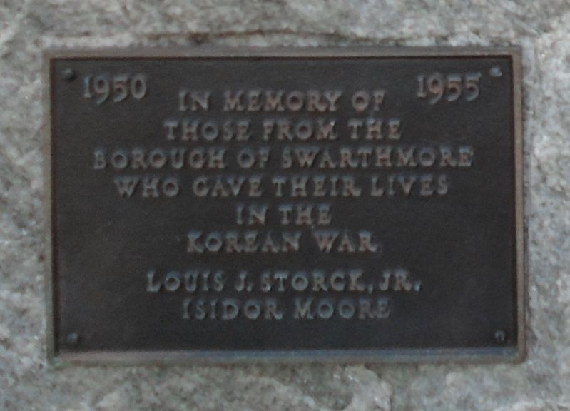 Korean War Memorial Marker image. Click for full size.
