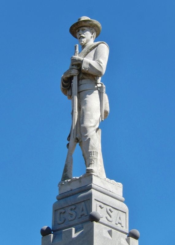 Schley County Confederate Monument (<i>statue</i>) image. Click for full size.