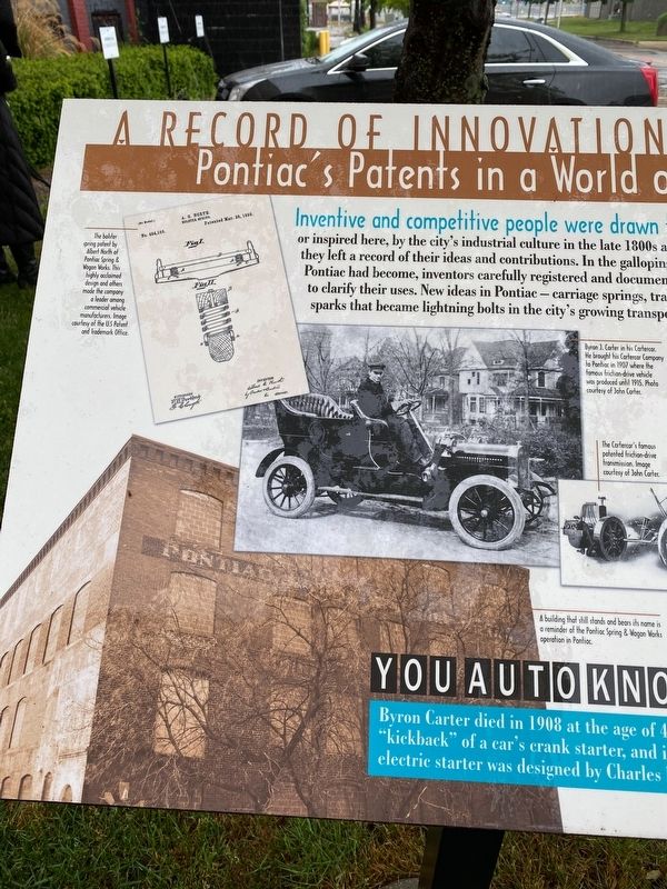 A Record Of Innovation Marker image. Click for full size.