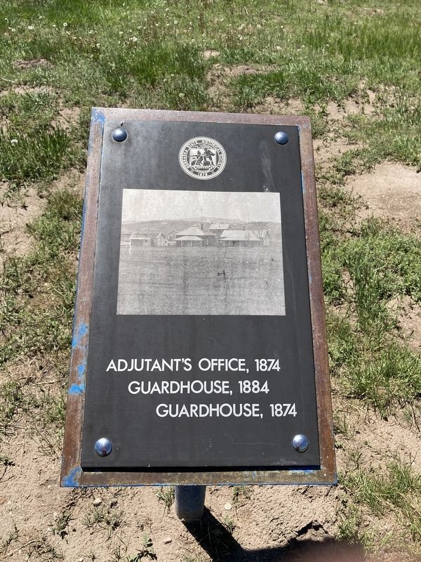 Adjuncts Office/Guardhouse Marker image. Click for full size.