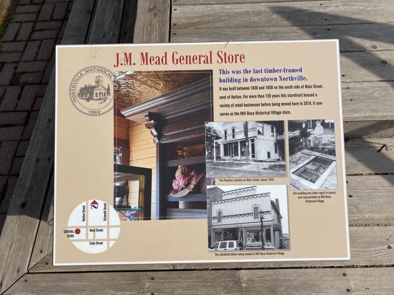 J.M. Mead General Store Marker image. Click for full size.