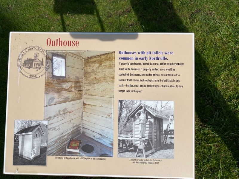 Outhouse Marker image. Click for full size.