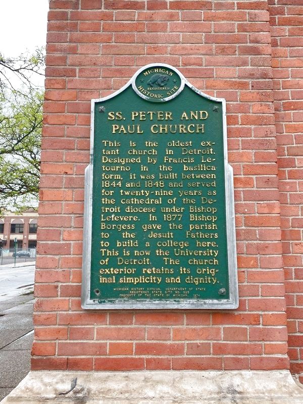 SS. Peter and Paul Church Marker image. Click for full size.