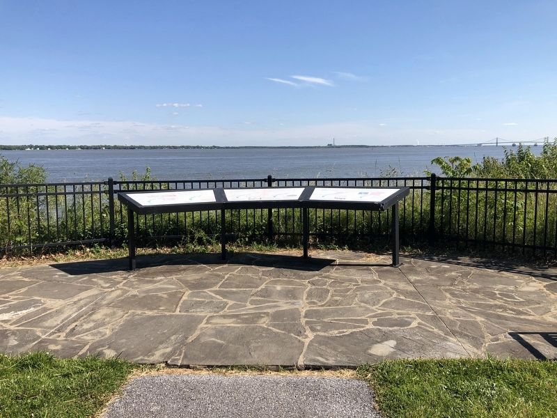 Timeline of the Delaware River Marker image. Click for full size.