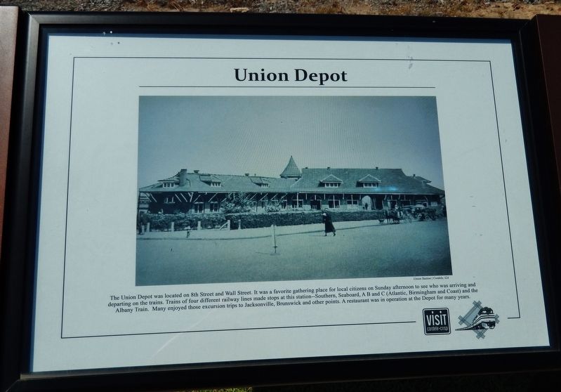 Union Depot Marker image. Click for full size.