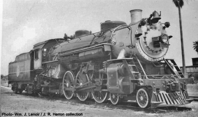 Marker detail: Steam Locomotive image. Click for full size.