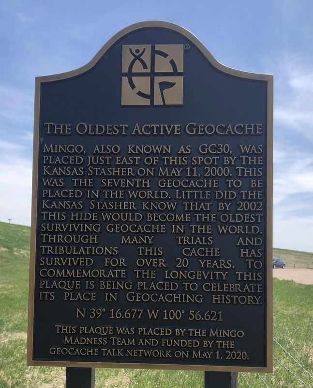 The Oldest Active Geocache Marker image. Click for full size.