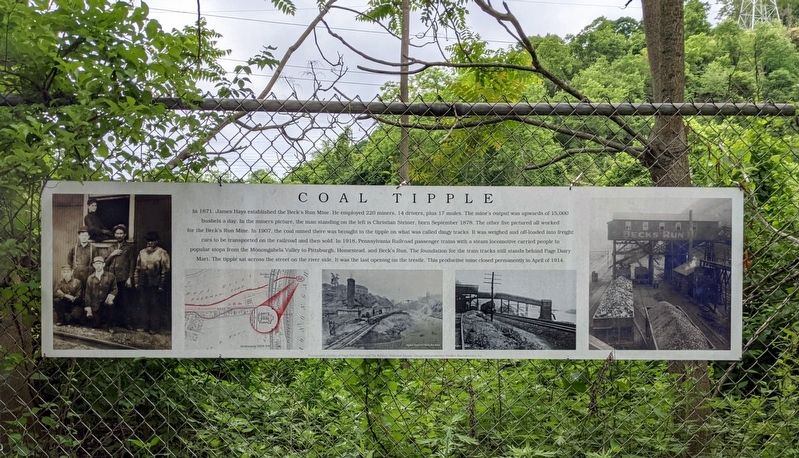 Coal Tipple Marker image. Click for full size.