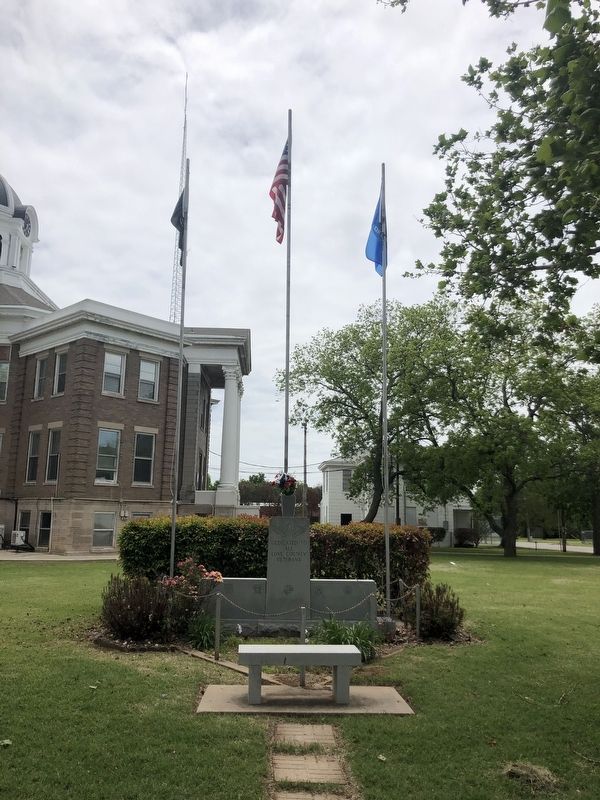 Love County Veterans Memorial image. Click for full size.
