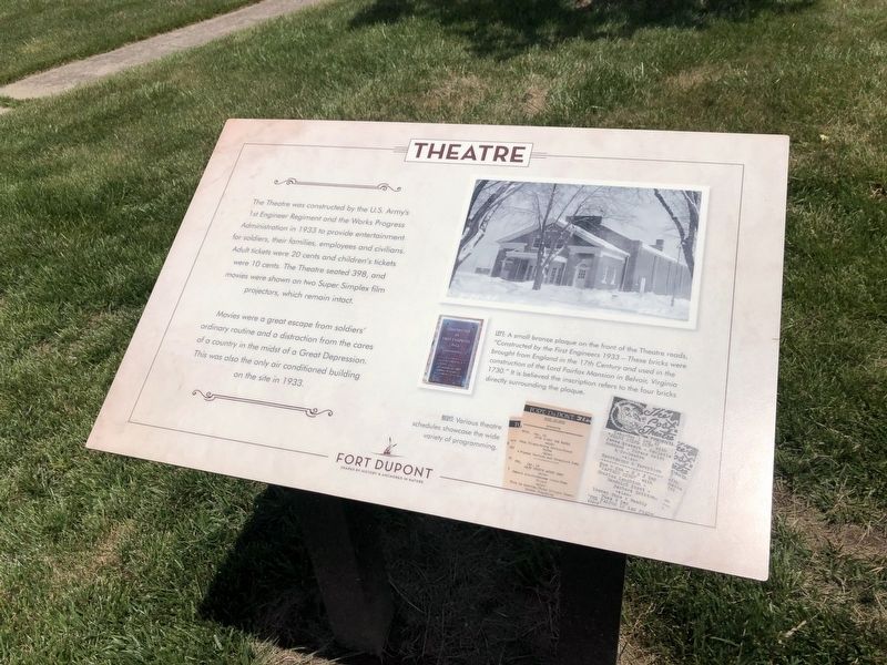 Theatre Marker image. Click for full size.
