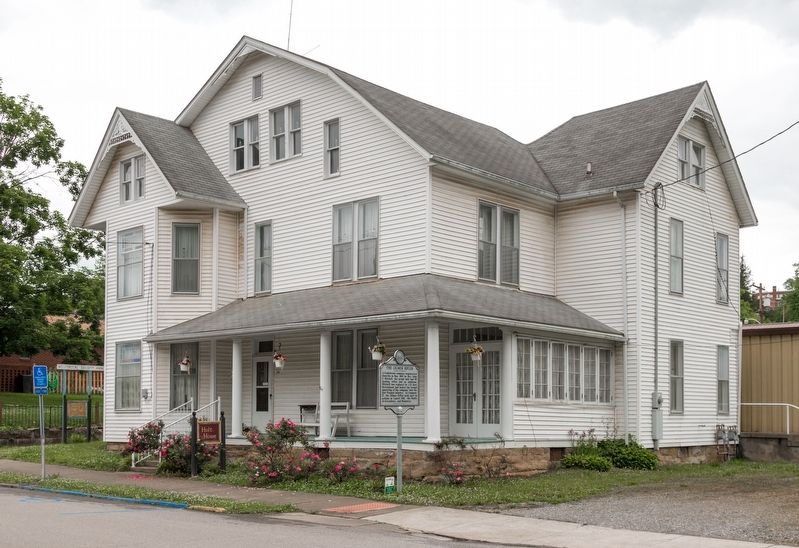 The Holt House, Glenville West Virginia. Click for full size. The Holt House, Glenville West Virginia image. Click for full size.