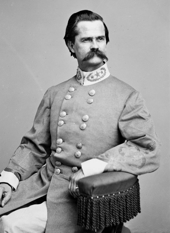 Brig. Gen. William Nelson Rector Beall,<br>Officer in the Confederate Army image. Click for full size.