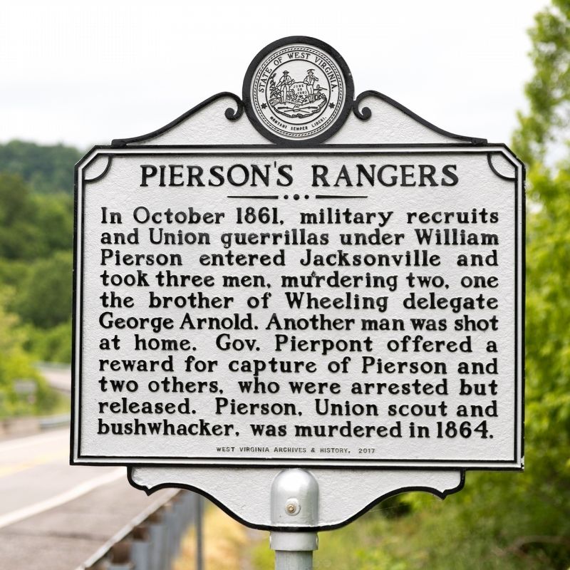 Pierson’s Rangers Marker image. Click for full size.