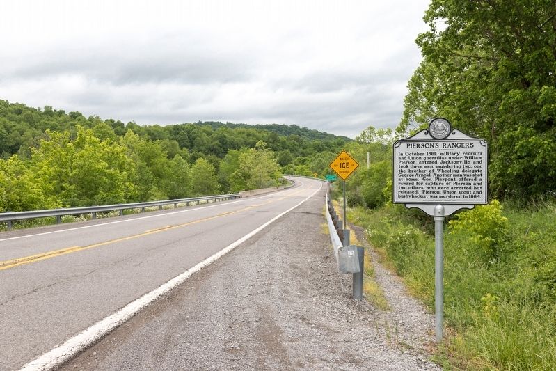 Pierson’s Rangers Marker. Click for full size. Pierson’s Rangers Marker image. Click for full size.
