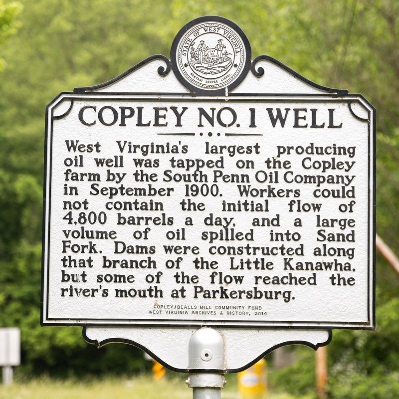 Copley No. 1 Well Marker image. Click for full size.