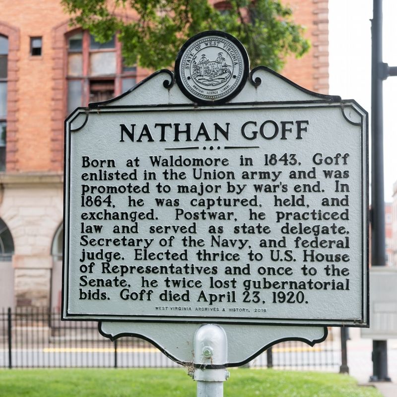 Nathan Goff side of marker image. Click for full size.