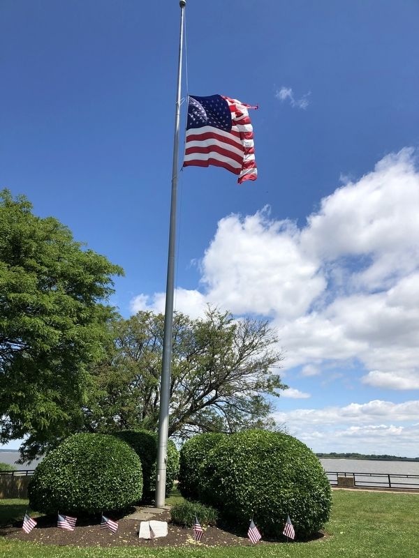 City of Delaware City Veteran's Point Display image. Click for full size.