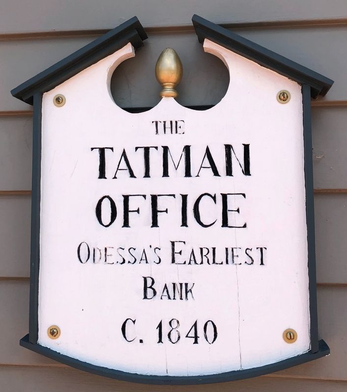 The Tatman Office Marker image. Click for full size.