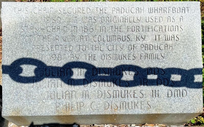1861 Paducah Chain Marker image. Click for full size.