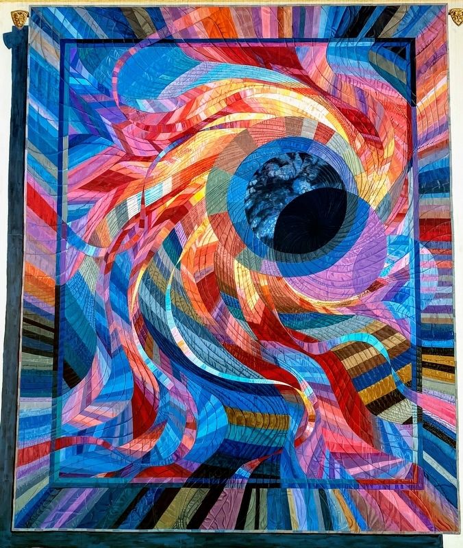 Corona II: Solar Eclipse Quilt (1989) image. Click for full size.