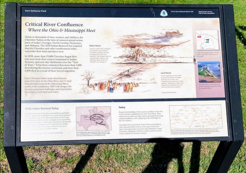 Critical River Confluence Marker image. Click for full size.
