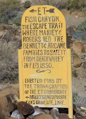 Fish Canyon Marker image. Click for full size.