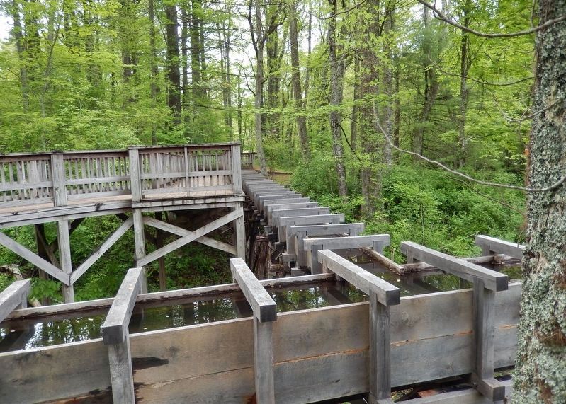 Mabry Mill Flumes image. Click for full size.