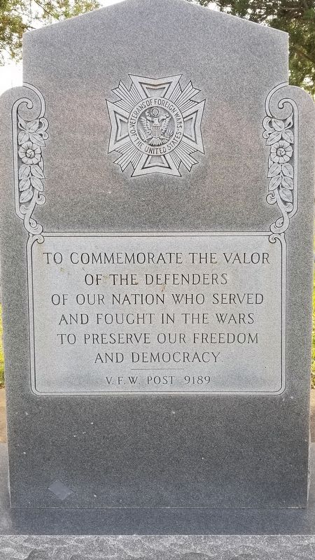 Veterans of Foreign Wars Memorial image. Click for full size.