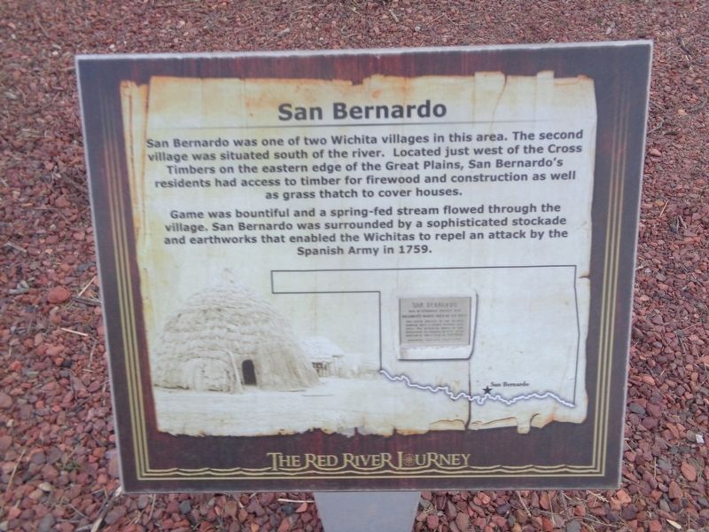 San Bernardo Marker image. Click for full size.