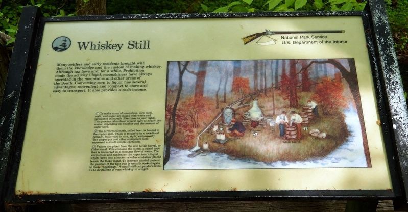 Whiskey Still Marker. Click for full size. Whiskey Still Marker image. Click for full size.