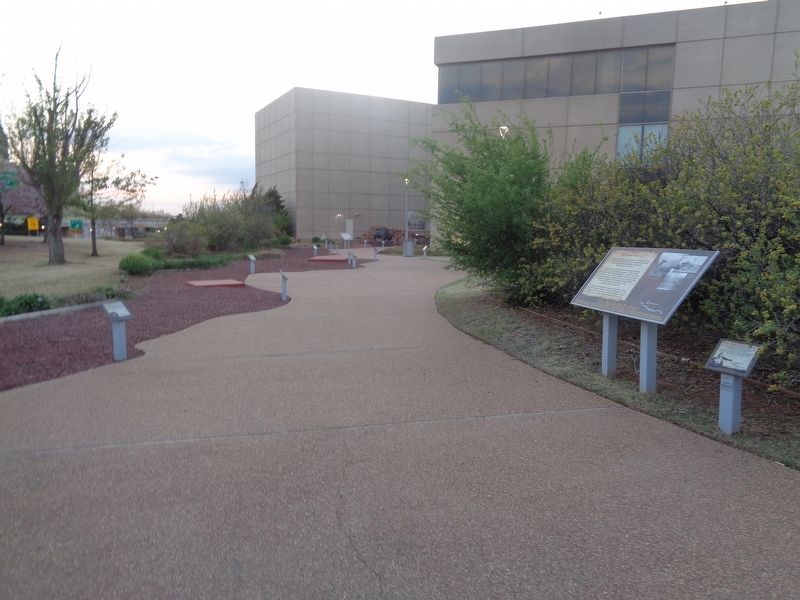 Kiowa, Comanche and Apache Reservation Marker. Click for full size. Kiowa, Comanche and Apache Reservation Marker image. Click for full size.