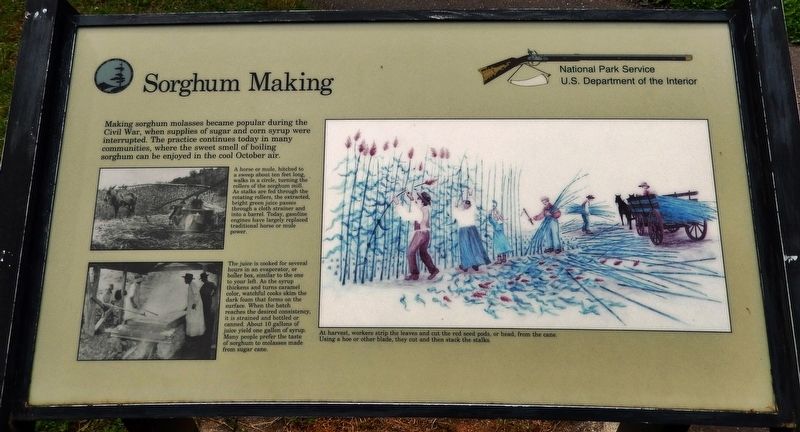 Sorghum Making Marker image. Click for full size.