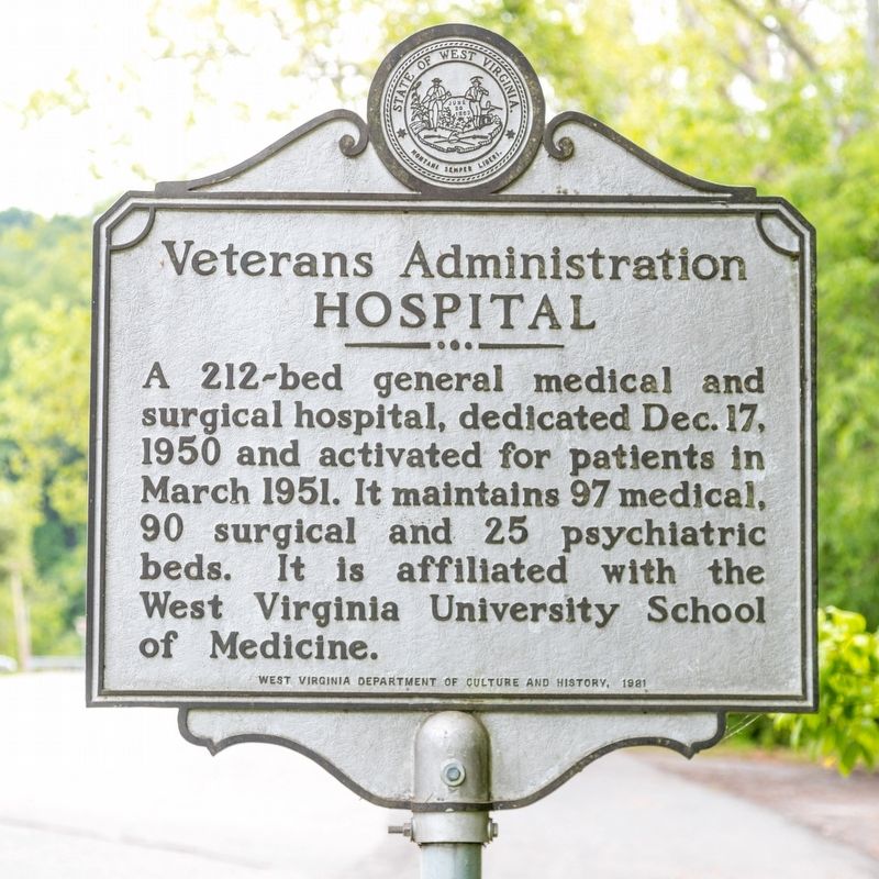 Veterans Administration Hospital Marker image. Click for full size.