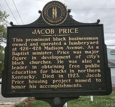Jacob Price Marker image. Click for full size.