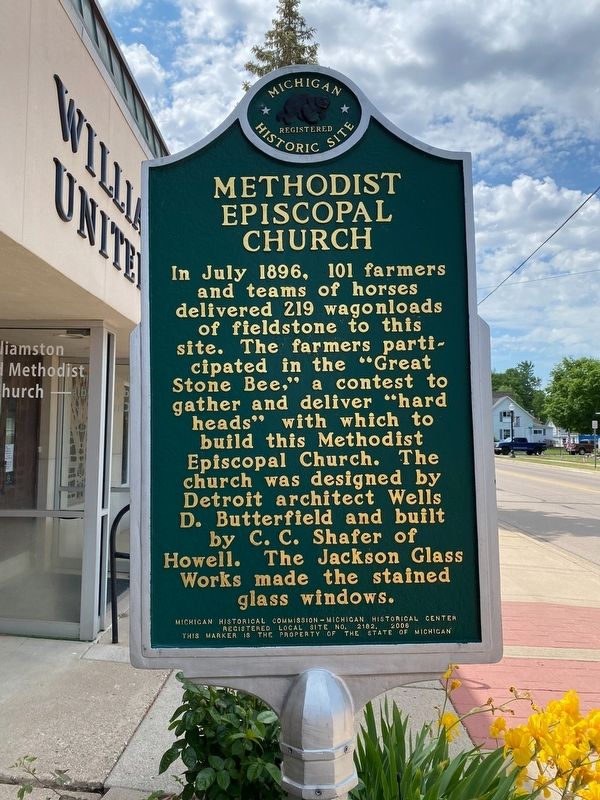 Methodist Episcopal Church Marker image. Click for full size.