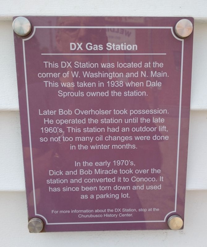 DX Gas Station Marker image. Click for full size.