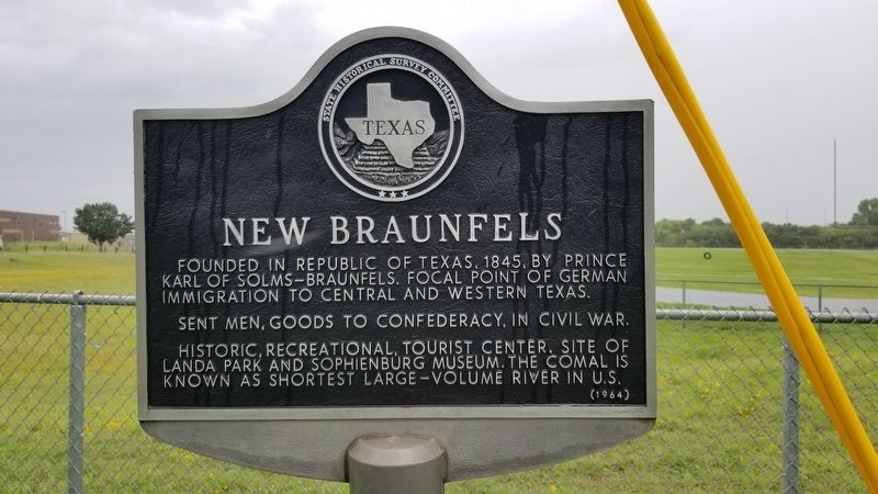 New Braunfels Marker image. Click for full size.