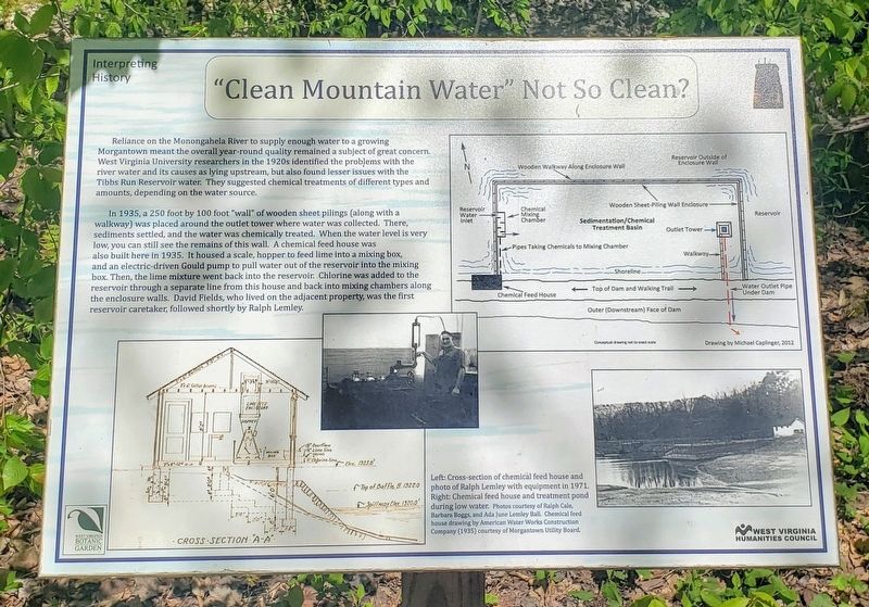 "Clean Mountain Water" Not So Clean Marker image. Click for full size.