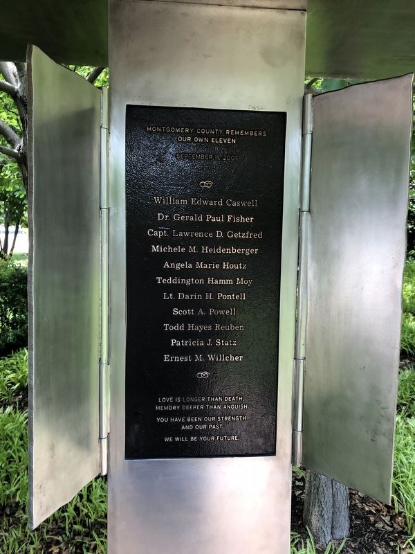 Memorial to the Events of September 11, 2001 Marker image. Click for full size.