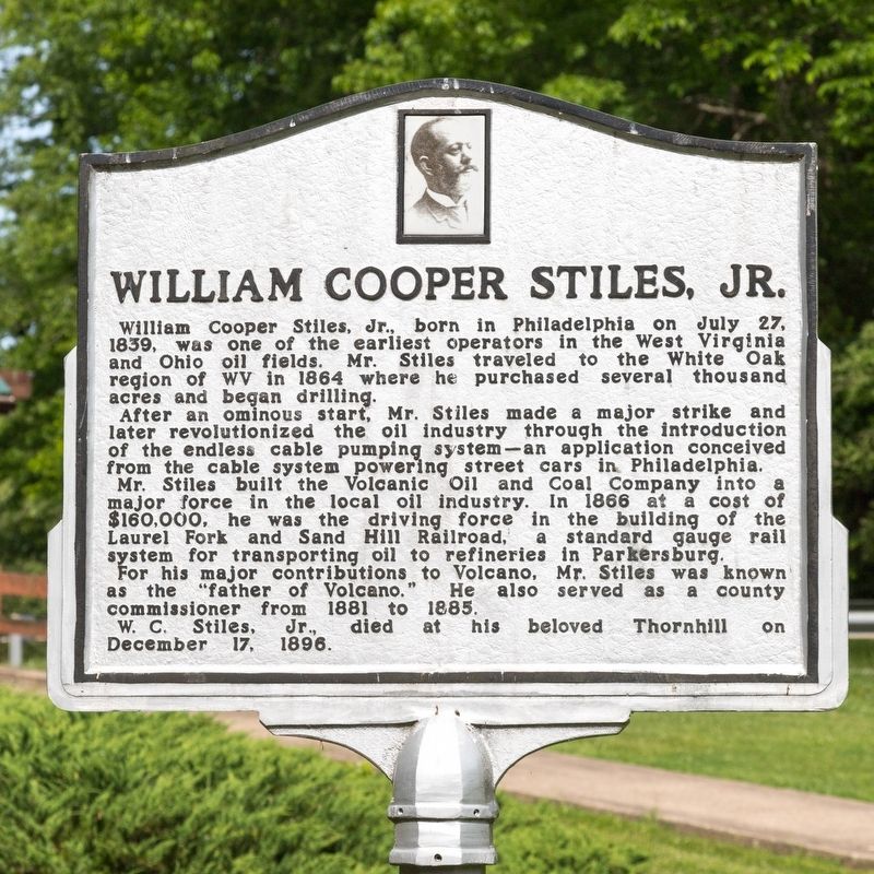William Cooper Stiles, Jr. Marker image. Click for full size.