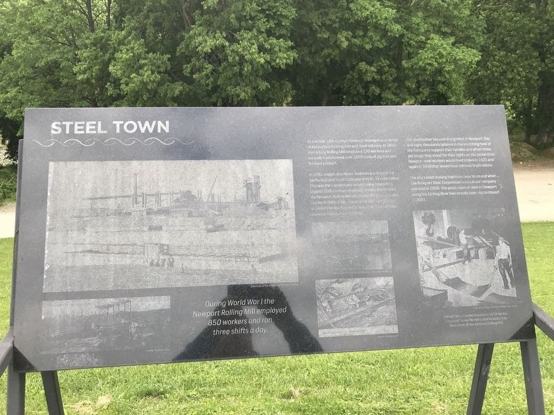 Steel Town Marker image. Click for full size.