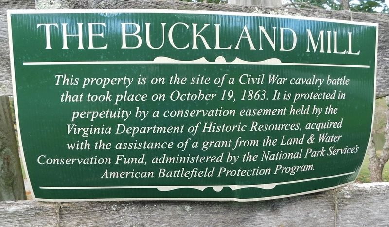 The Buckland Mill Marker image. Click for full size.